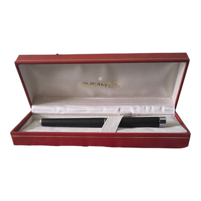 Vintage Sheaffer Estragon Intarsien Feder weißer Punkt im Original Etui