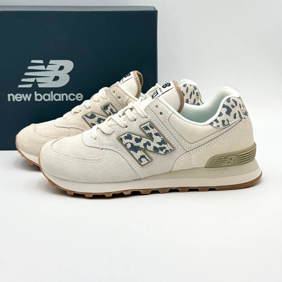 25+ New Balance 574 White Athletic Shoes for Women for sale