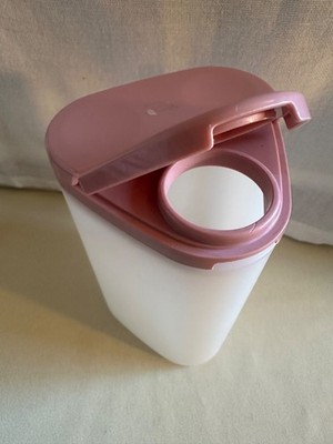 Vintage Tupperware 1630-5 Modular Mate/ Parmesan Cheese/ Spice Shaker/ Pink Lid