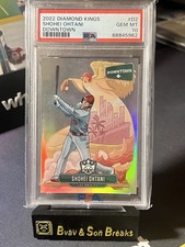 2022 Panini Donruss Shohei Ohtani PSA 10 Downtown Case Hit