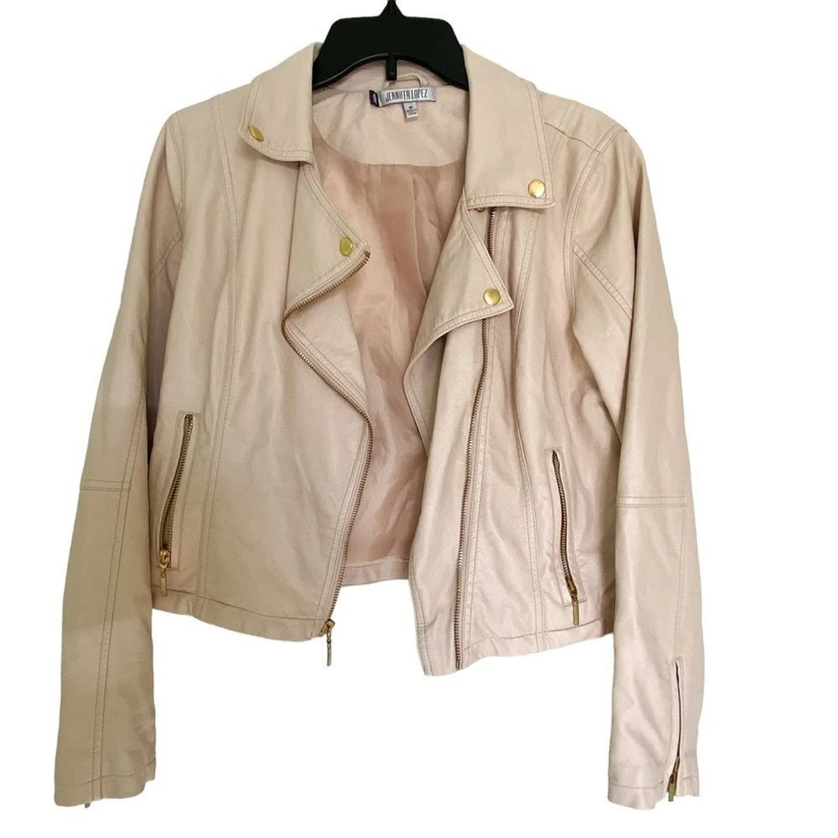 JLO Coats, Jackets & Vests Faux Leather Outer Shell for Women for