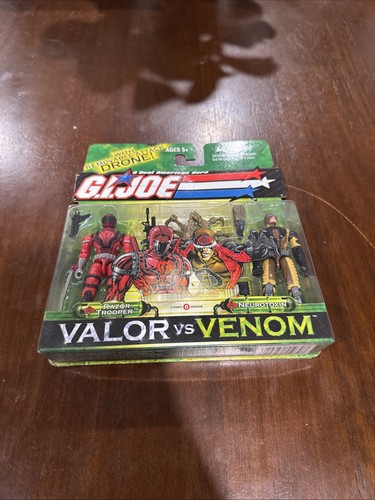 GI JOE Valor vs. Venom 2 Pack Razor Trooper vs. Neurotoxin 2003 - Bild 4 von 5