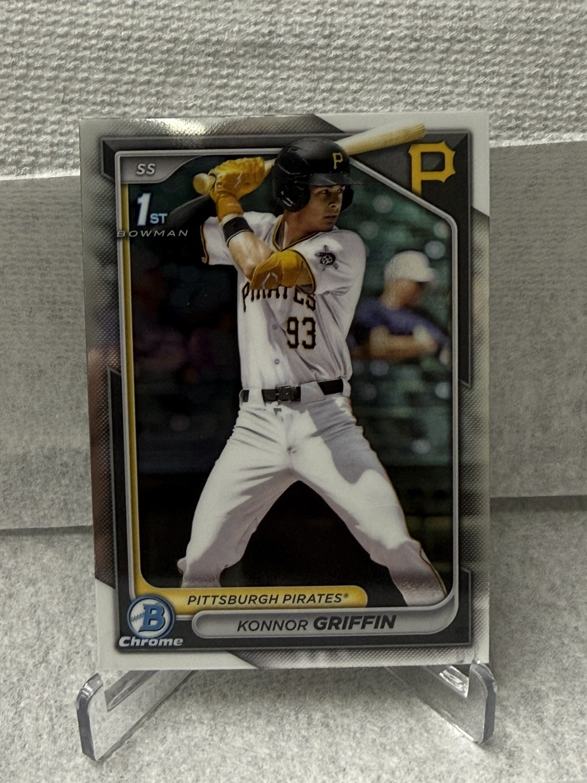 2024 Bowman Chrome Konnor Griffin 1st #BDC-22 Pittsburgh Pirates