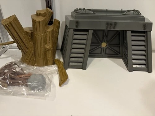 Star Wars Endor Bunker Attack Playset Power Of The Force  Kenner 1997