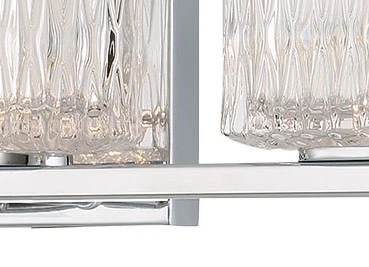 Minka Lavery 2003-L Sparren 3 Light 26"W LED Vanity Light - Chrome - Picture 2 of 3