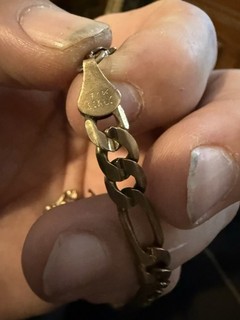 Collana maglia stile Figaro 24” oro 14 kt timbrata Italia attenzione acquirente non testata