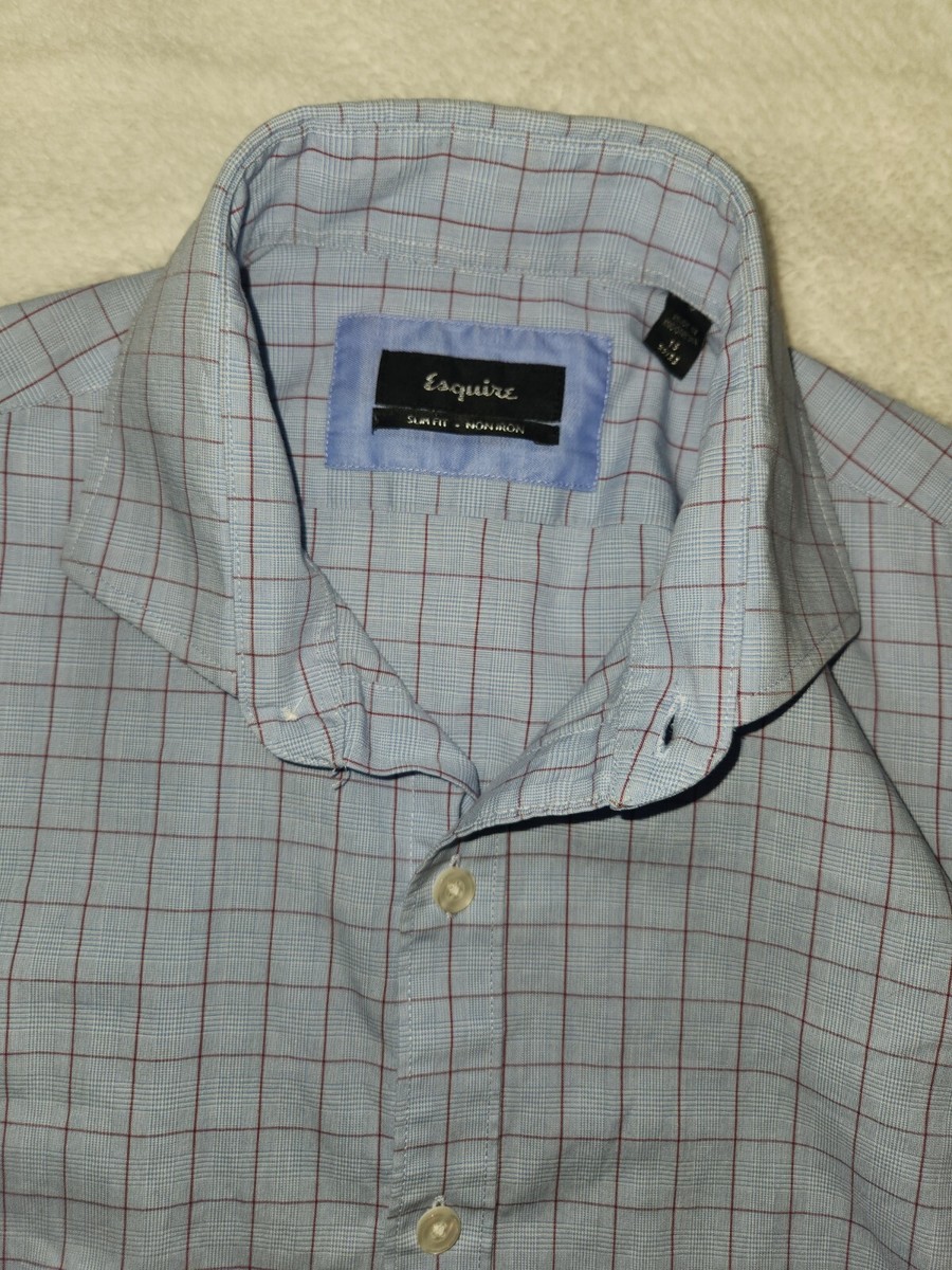 esquire slim fit dress shirts New Esquire Slim Fit Striped Button Down Shirt main image 0