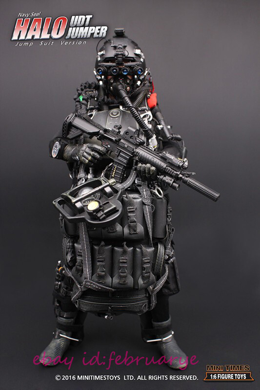 ホットトイズ Navy SEAL HALO Jumper Desert 1/6 Monkey Depot - Boxed Figure: Very Hot Navy Seal HALO UDT