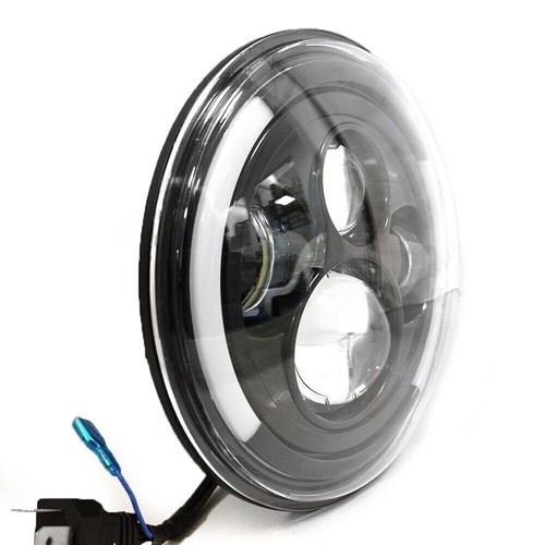 2x Faro 4 LED Angel Eye Halo 12V 24V 40W Faretto Proiettore per Hummer H1 H2 - Foto 8 di 10