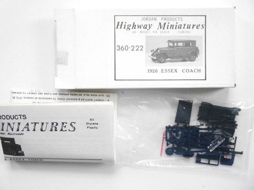 1926 Essex Motor Company Coach, Bausatz Kit, Highway Miniatures 222 1:87 H0 Ovp
