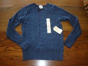 navy blue dressy sweater
