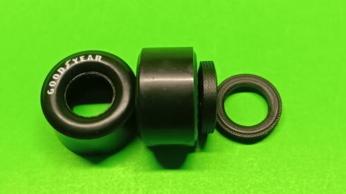 Bantam Blast Altered Roadster 1/25 Goodyear Pad Printed Drag Slick Rim Wheel Set - Picture 6 of 6