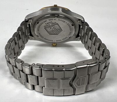 [良品]Tag Heuer Professional WK1120 Used Tag Heuer Classic WK1120-0 stainless steel 37mm Quartz