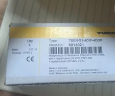 TURCK TBEN-S1-4DIP-4DOP Module New IN BOX Fast Shipping via DHL/FedEX
