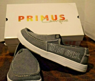 Missouri Tigers Mizzou Slip On Shoes Men's Sizes 9-10 New In Box Official NCAA  