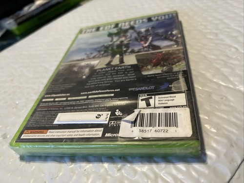 Earth Defense Force 2017 (Xbox 360 New Sealed Damaged Box - Picture 4 of 4
