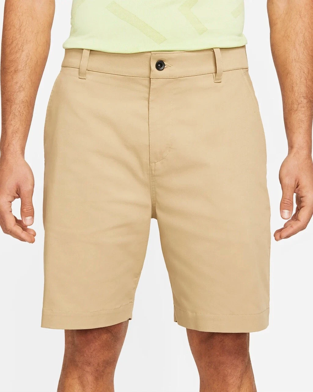 Nike Golf Chino Shorts UV UPF 40+ Khaki Tan DA4142 297 $68 Uomo Taglia 42