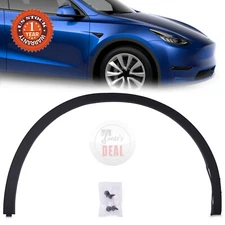 Front Fender Flare Wheel Arch Molding For 2020-2022 Tesla Model Y Right Side