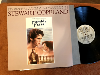 Rumble Fish ポリス サウンドトラック LPレコード Rumble Fish Police