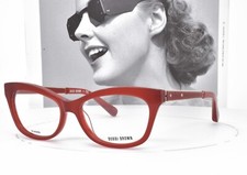 BOBBI BROWN Eyeglasses CAT EYE Red Burgundy 52-15-135 Isabella 0SQ1