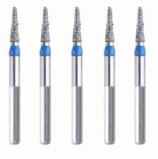 Conical, Dome End 2.5 mm Dia Medium Grit Diamond Bur 5/Pack [1692-194.25M1]