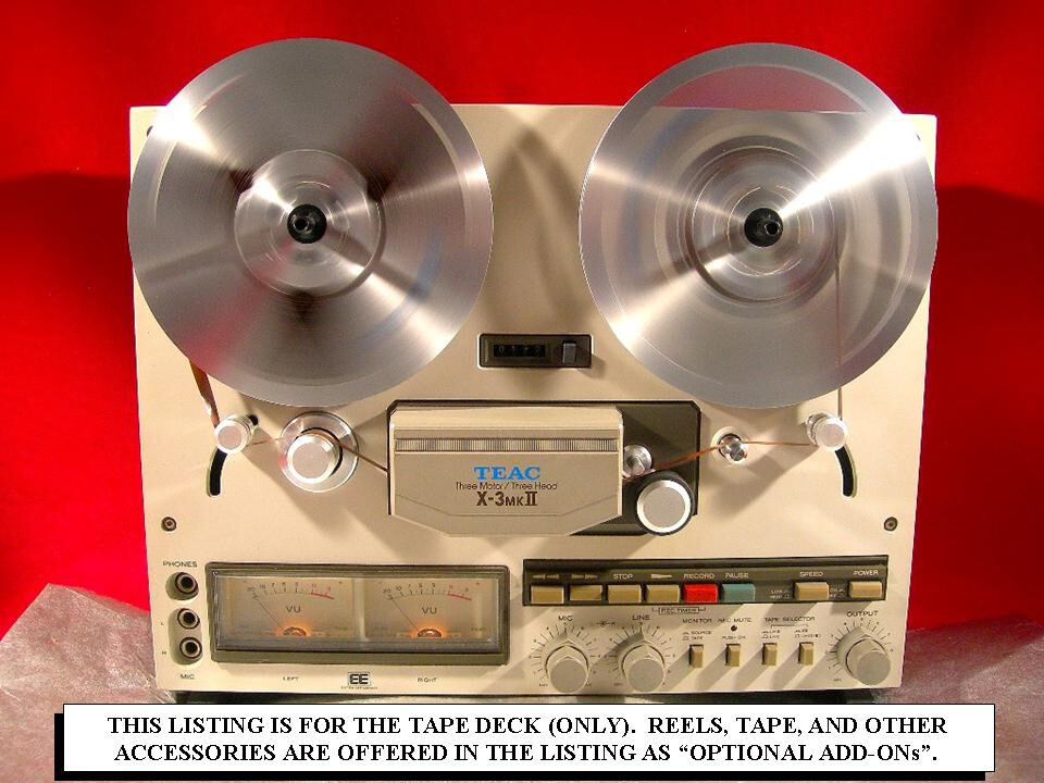 TEAC リール　Scotch magnetic tape TEAC リールScotch magnetic tape