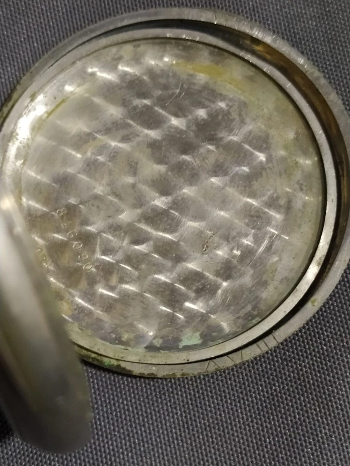 Reloj Bolsillo Trasero IWC International WATCH Co 1915 No Funciona Necesita Reparación Cal H6 Foto 3 de 4