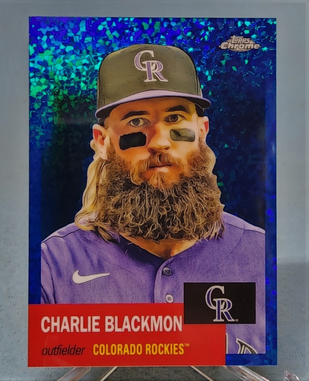 2022 Topps Chrome Platinum Anniversary - Blue Atomic Refractor #191 ...
