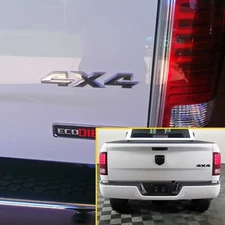 Fits 2015-20 DODGE RAM 1500 3-D GLOSS BLACK 4X4 EMBLEM NAMEPLATE BADGE for MOPAR