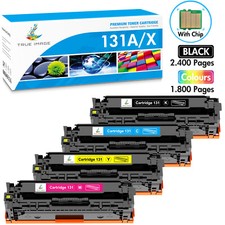 4Pack CRG131 Toner Cartridge For Canon 131 ImageCLASS MF8280Cw MF624Cw 628CW