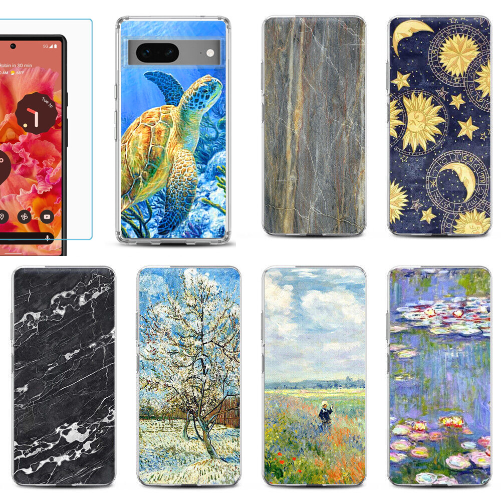 Phone Case for Google Pixel 6a,7a,7,7 Pro,8,8a,8 Pro Screen Protector p15