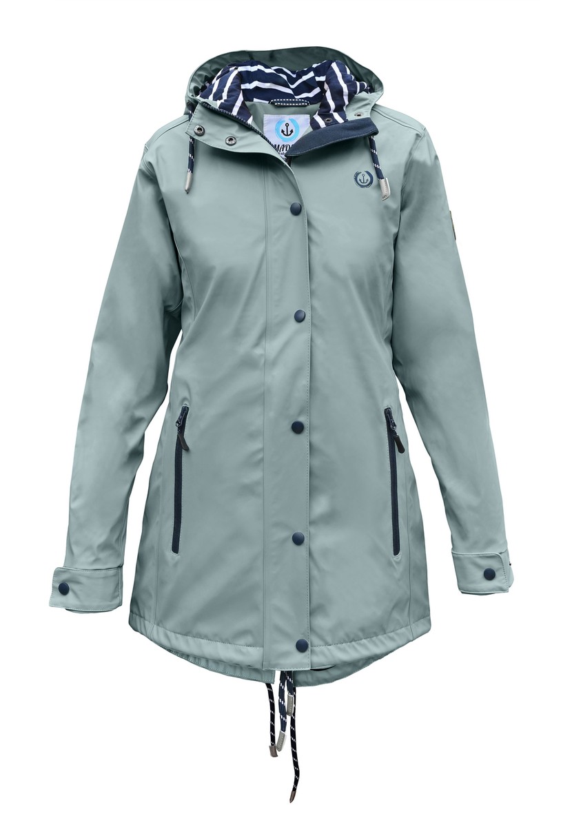 Regenmantel Damen Wasserdicht Atmungsaktiv Regenjacke Sommer