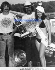 Harry Schmidt Raymond Beadle '74 "Blue Max" Mustang NITRO Funny Car PHOTO! #(37)