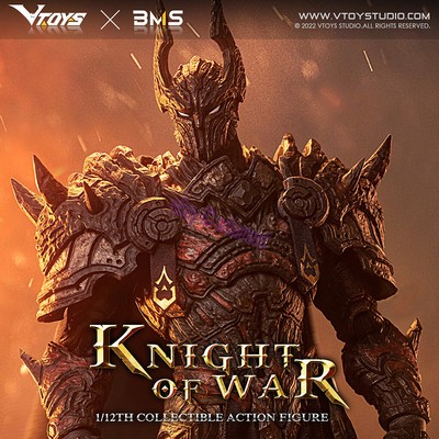 その他 VTOYS X BMS War knight Heartless person VTOYS X BMS Knight Of War 1/12 Scale Action Figure Model In