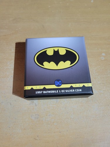 DC Comics - 1997 Batmobile 1oz Silbermünze - Bild 6 von 7