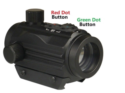 #ad #ad Red amp;Green Dot Reflex Sight Low Profile Fits Weaver Picatinny Top On Off Switch $36.65