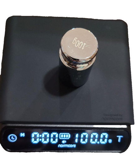 NORMCORE Rechargeable Pocket Coffee Pour Over Scale Barista Back-Lit LCD Timer - Picture 4 of 6