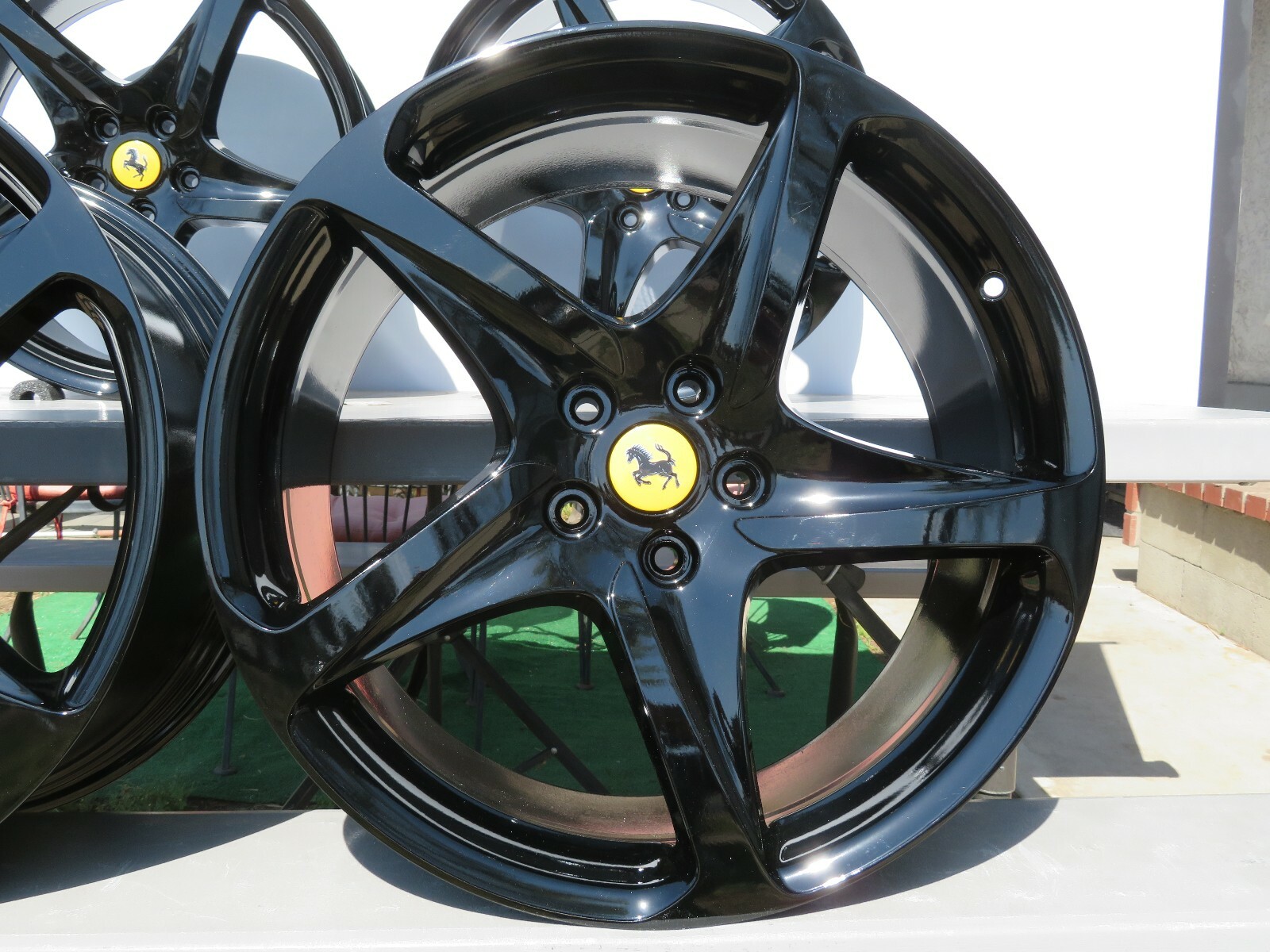 2011-2015 SET OF 4 FACTORY FERRARI FF 458 WHEELS RIMS 20" GENUINE 
