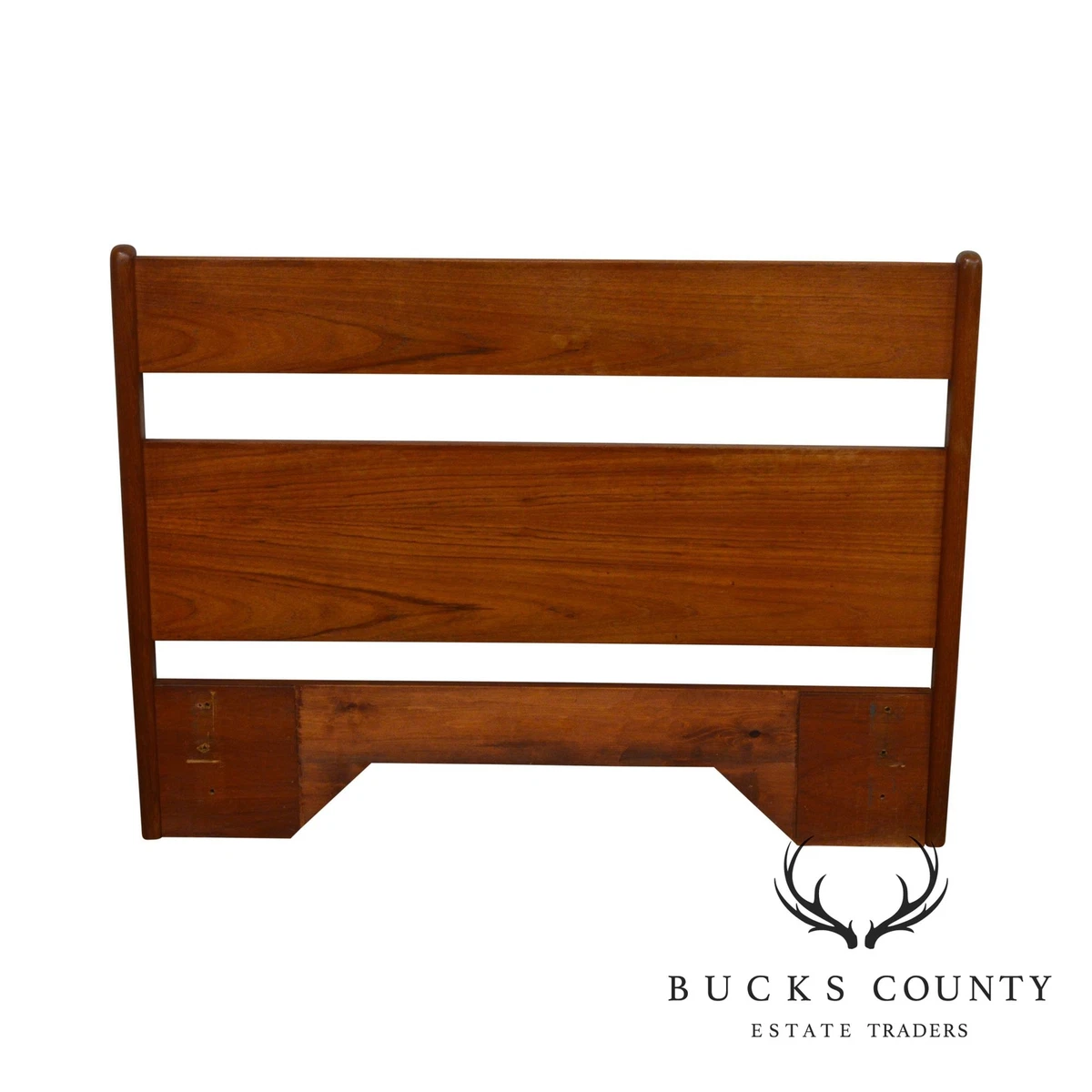 Danish Modern Vintage Full Size Teak Headboard eBay