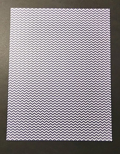 Papel para álbum de recortes 8,5 X 11 *Chevron colores surtidos* 38 hojas - Imagen 21 de 22