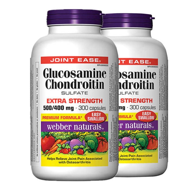 ber Naturals Glucosamine Chondroitin With Vitamin D3 300 Capsules