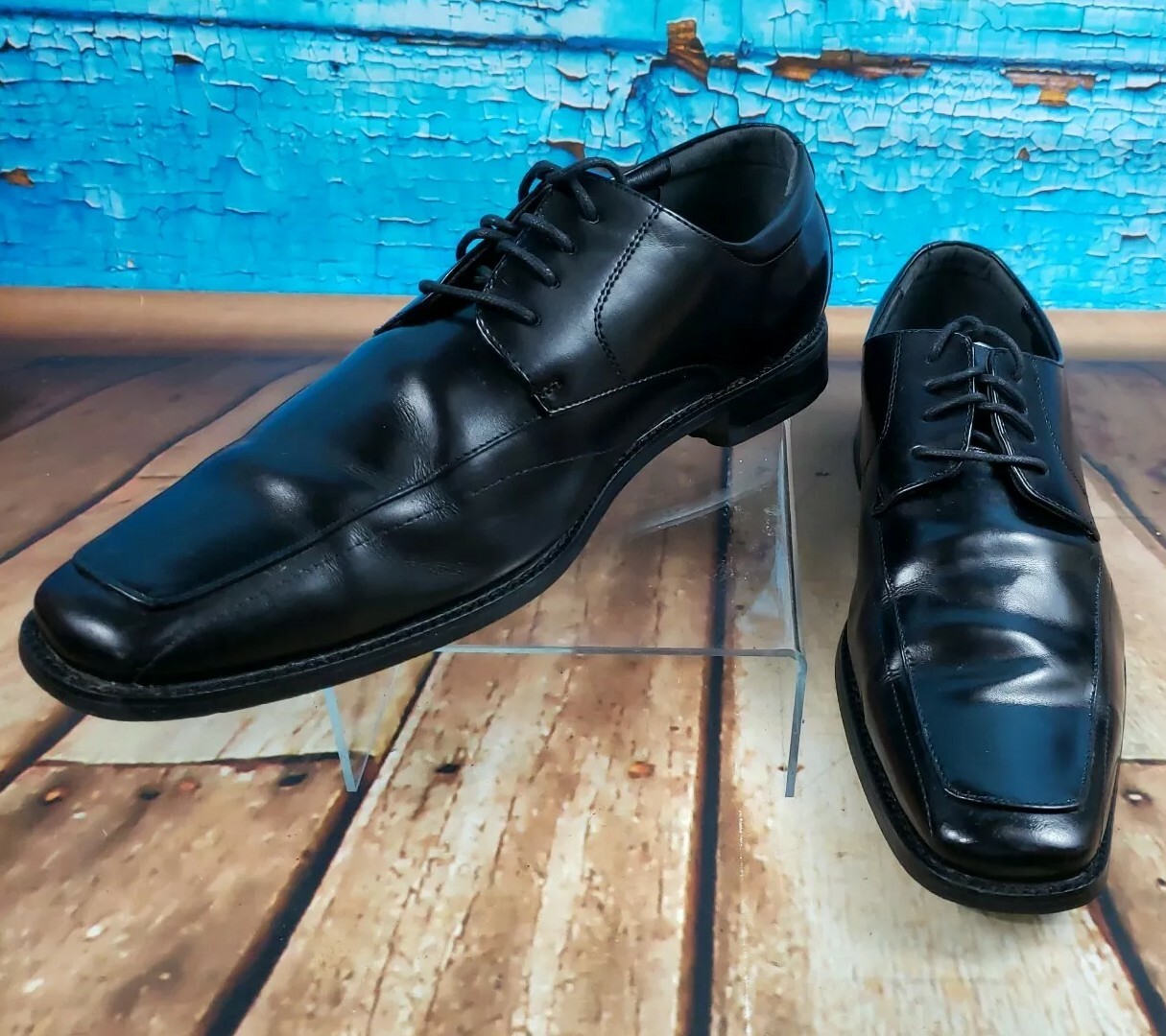 SAOLA Oxford uomo Stacy Adams nere taglia 10 M