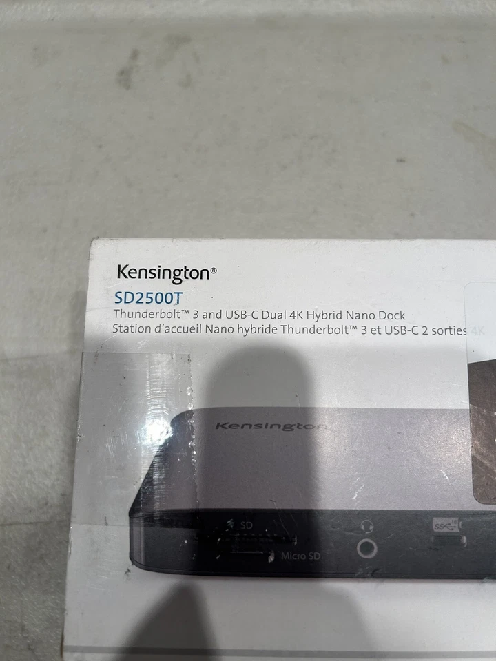 Kensington SD2500T Thunderbolt 3 USB-C Docking Station Dual 4K 60W PD - Image 2 of 4