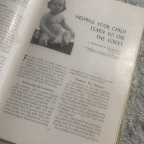 VTG 1954 Childcraft Vol.13 Your Young Child Illustrated HC Book - Picture 6 of 9