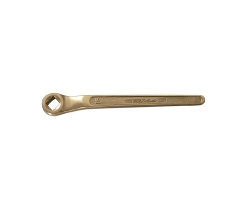 Llave cuadrada válvula 17 mm sin chispas Al.Bron. Llaves Ega Master 74181 de oro - Imagen 1 de 3