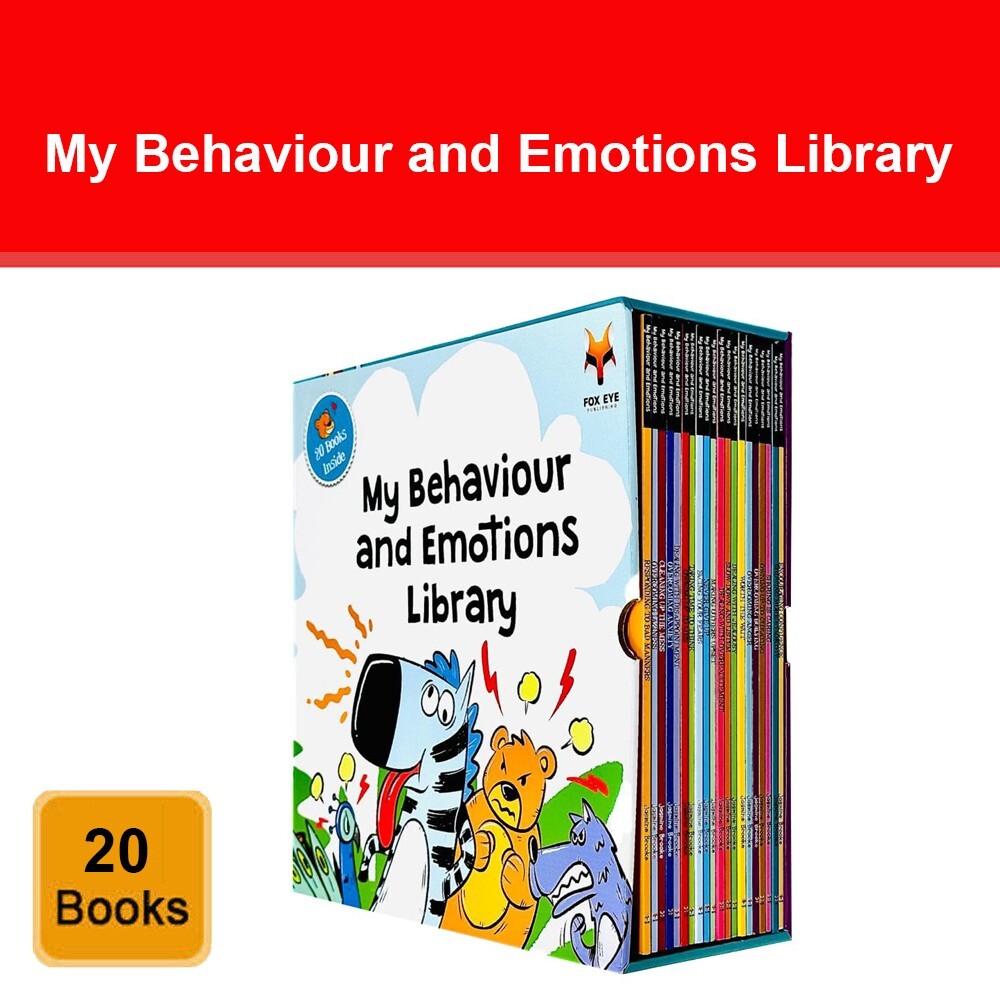My Behaviour and Emotions Library 20 Books Collection Box Set by Jasmine Brooke