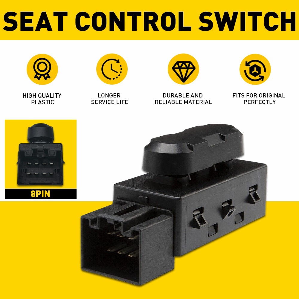 NEW Right Side Power Seat Switch Passenger 6 Way 9L3Z14A701A For