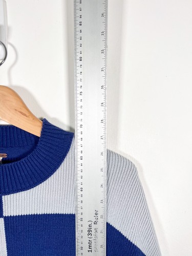 Free People Maglione Maglione Medium Easy Street Oversize Slouchy Tunica a Quadri - Foto 7 di 9