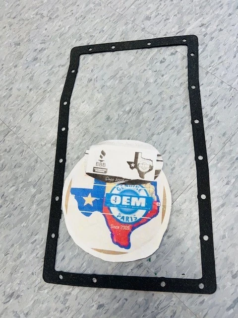 (10) JUNTA GENUÍNA DA PANELA DE ÓLEO DE TRANSMISSÃO TOYOTA/LEXUS 35168-60010 - Imagem 2 de 2