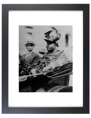 Marcus Garvey JR Jamaican Activist Historic Figure Matted & Framed Picture Photo